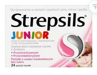 Zdjęcie Strepsils Junior pastyl. d/ssania 24szt. 