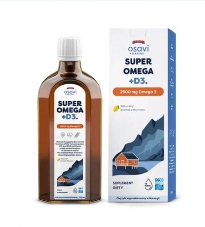 Zdjęcie Osavi Super Omega 2900mg Omega 3 250ml
