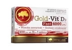 Zdjęcie Olimp Gold-Vit D3 4000 Fast 30 tabl.