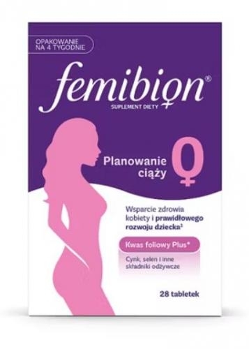 Zdjęcie Femibion 0 Planowanie ciąży tabl. 28tabl.