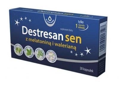 Zdjęcie Destresan Sen z melatoniną i walerianą*30