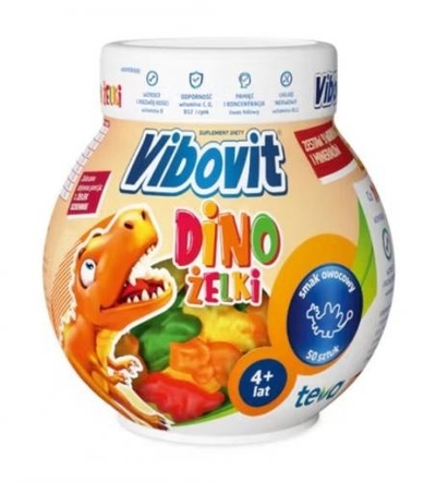 Zdjęcie Vibovit Dino Żelki 50 szt.