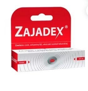 Zdjęcie Zajadex na zajady i problemy skóry ust maś