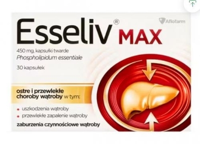 Zdjęcie Esseliv Max kaps.twarde 0,45 g 30 kaps.