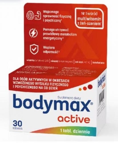 Zdjęcie Bodymax Active tabl. 60 tabl.