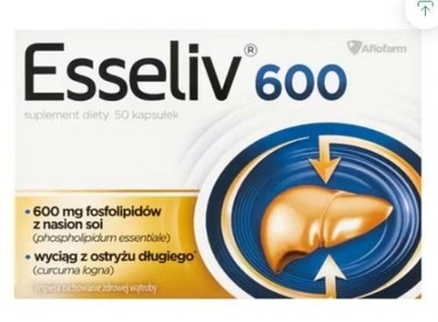 Zdjęcie Esseliv 600 kaps. 50 kaps.