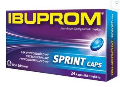 Zdjęcie Ibuprom Sprint Caps 0,2g 24kaps