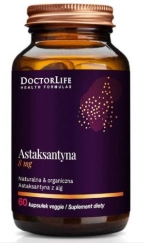 Zdjęcie Doctor Life Astaksantyna 8mg naturalna i o