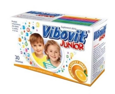 Zdjęcie Vibovit Junior pomarańcz. prosz.30 sasz.
