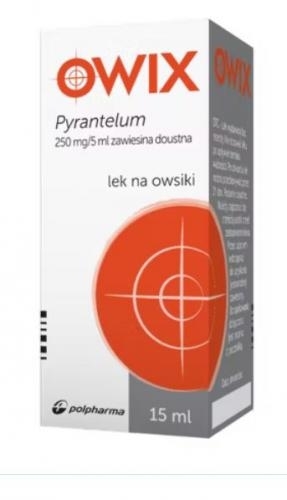 Zdjęcie Pyrantelum zaw.0,25g/5ml 15ml