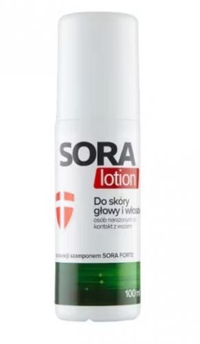 Zdjęcie SORA Lotion do skóry głowy i włosów 100ml