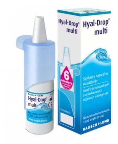 Zdjęcie Hyal Drop Multi krople do oczu 10 ml