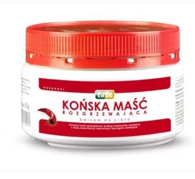 Zdjęcie Końska maść rozgrzew.350g VIRDEPOL