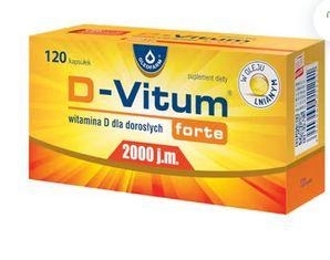 Zdjęcie D-Vitum Forte 2000 j.m. kaps. 90 kaps.