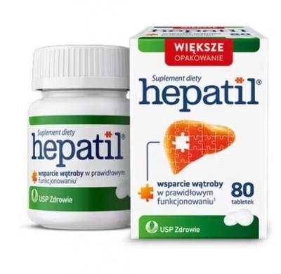 Zdjęcie Hepatil 80 tabl.