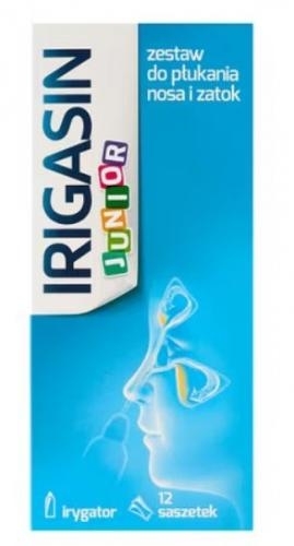 Zdjęcie IRIGASIN JUNIOR Zestaw sasz.i + irygator