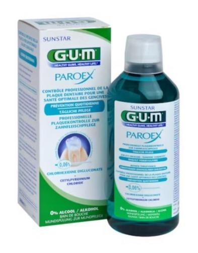 Zdjęcie Paroex Sunstar GUM Płukanka antyseptyczna 
