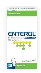 Zdjęcie Enterol kaps. 250 mg 30 kaps. (but.)