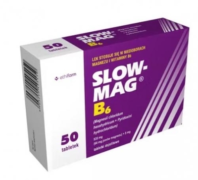 Zdjęcie Slow-Mag B6 tabl.powl.dojel. 50 szt.