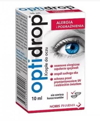 Zdjęcie Optidrop Alergia i Podrażnienia Krople do 