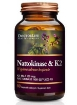 Zdjęcie Doctor Life Nattokinase & K2, ...