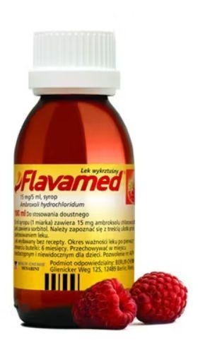 Zdjęcie Flavamed syrop 15mg/5ml 100ml