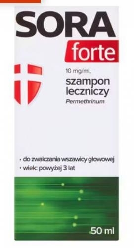 Zdjęcie Sora Forte szampon leczn. 0,01g/ml 50ml