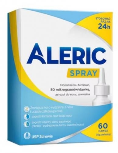 Zdjęcie Aleric Spray aer.donosa,zaw. 0,05mg/daw. 