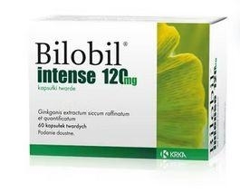 Zdjęcie Bilobil Intense kaps.twarde 0,12g 60kaps.