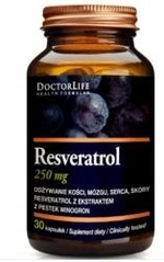 Zdjęcie Doctor Life Resveratrol 250 mg...