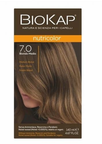 Zdjęcie BIOKAP N farba 7.0 średni blond 140ml