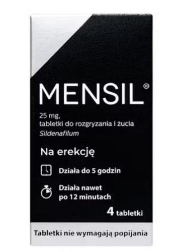 Zdjęcie Mensil tabl.dorozgr.iżucia 0,025g 4tabl.