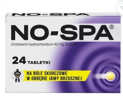 Zdjęcie No-Spa tabl.powl. 40 mg 24 tabl.