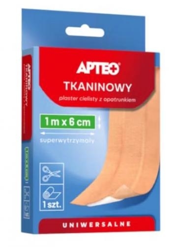 Zdjęcie Plast.tkanin.z opatr.APTEO CARE 1m x 6 cm 