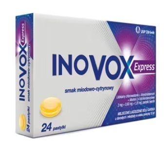 Zdjęcie Inovox Express smak miodowo-cytrynowy past