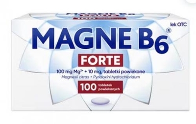 Zdjęcie Magne B6 tabl.powl. 0,048gMg2++5mg 60tabl.