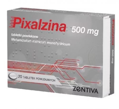 Zdjęcie Pixalzina tabl.powl. 500 mg 20 tabl.