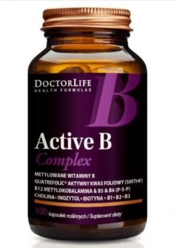 Zdjęcie Doctor Life Active B complex 100 kapsułek