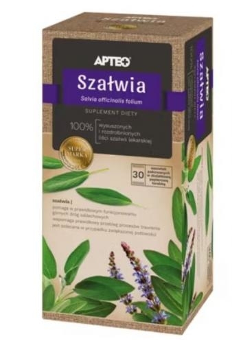 Zdjęcie Szałwia fix APTEO NATURA 30szt.