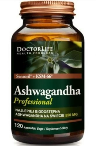 Zdjęcie Doctor Life Ashwagandha Professional 550 