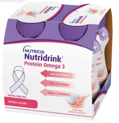 Zdjęcie Nutridrink Protein Omega 3 rześki smak man