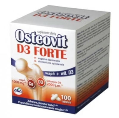 Zdjęcie Osteovit D3 FORTE tabl. 100 tabl.