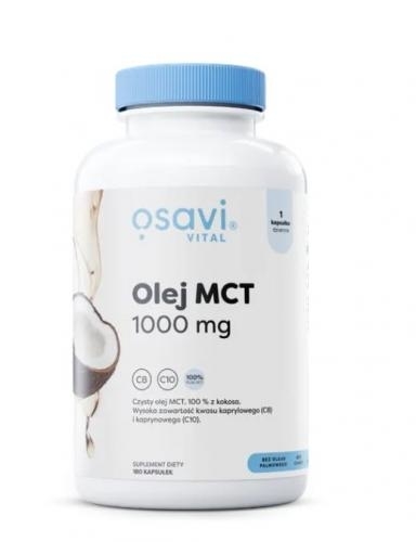Zdjęcie Osavi Olej MCT 1000mg kaps.miękkie 60kaps.