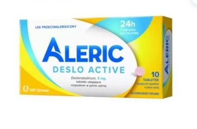 Zdjęcie Aleric Deslo Active tabl.uleg.rozp.5mg