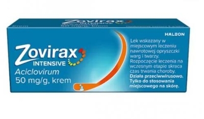 Zdjęcie Zovirax Intensive krem 0,05 g/1g 2 g