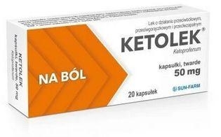 Zdjęcie Ketolek kaps.twarde 0,05 g 20 kaps.