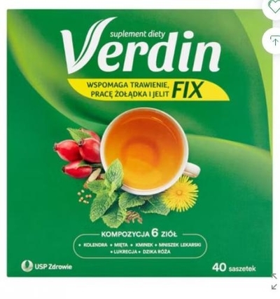 Zdjęcie Verdin Fix miesz.zioł. 40 sasz.