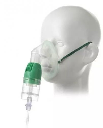 Zdjęcie Zestaw nebulizacyjny HOT-TOP 2 z maską EcoLite dla dzieci, do inhalacji