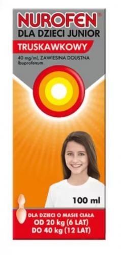 Zdjęcie Nurofen Forte truskawkowy 100ml