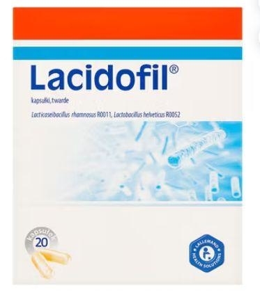 Zdjęcie Lacidofil  20 kaps.